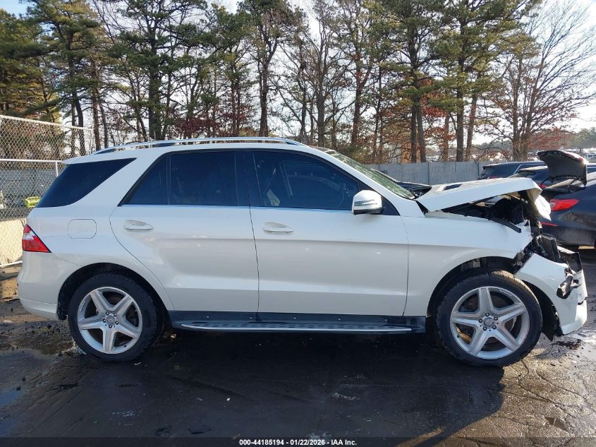 2014 Mercedes-Benz Ml 550 4Matic VIN: 4JGDA7DB1EA275344 Lot: 44185194