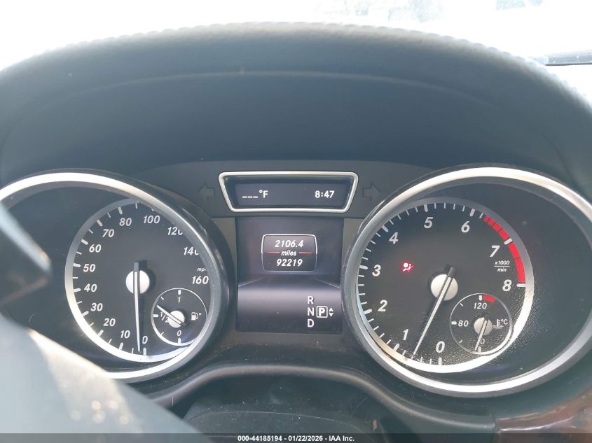 2014 Mercedes-Benz Ml 550 4Matic VIN: 4JGDA7DB1EA275344 Lot: 44185194