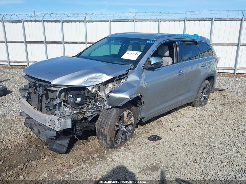 2016 Toyota Highlander Xle V6