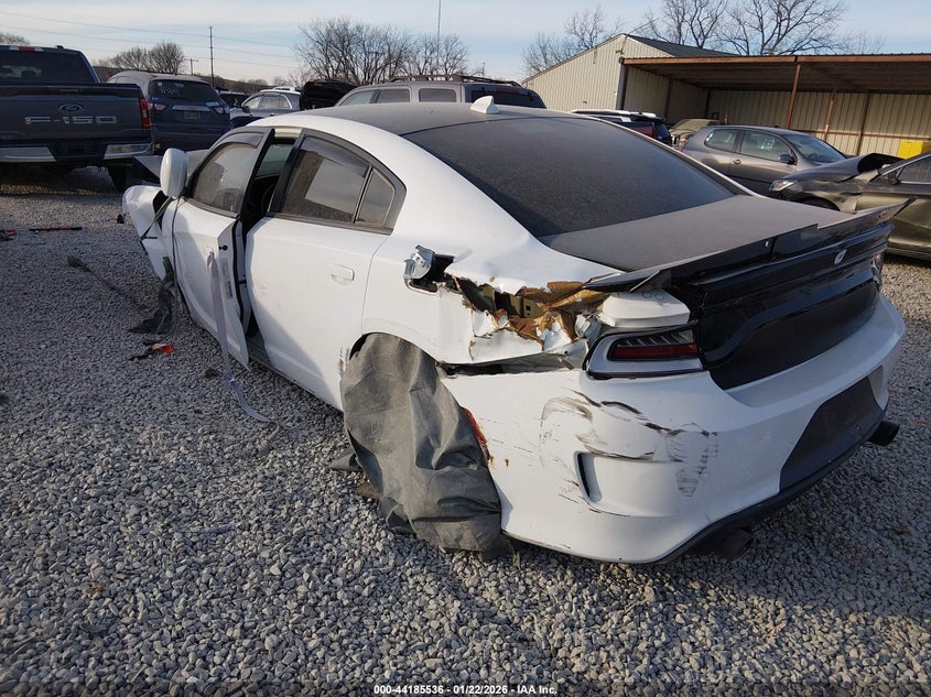Vin: 2c3cdxct8jh155896, lot: 44681526, dodge charger r/t rwd 20183
