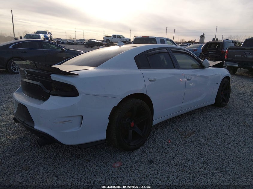 Vin: 2c3cdxct8jh155896, lot: 44681526, dodge charger r/t rwd 20184