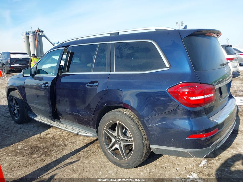 VIN 4JGDF6EE0HA929517 2017 MERCEDES-BENZ GLS 450 4MATIC