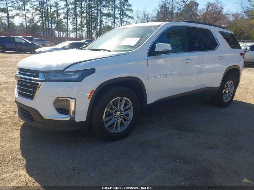 2022 Chevrolet Traverse Fwd 2Fl Cloth