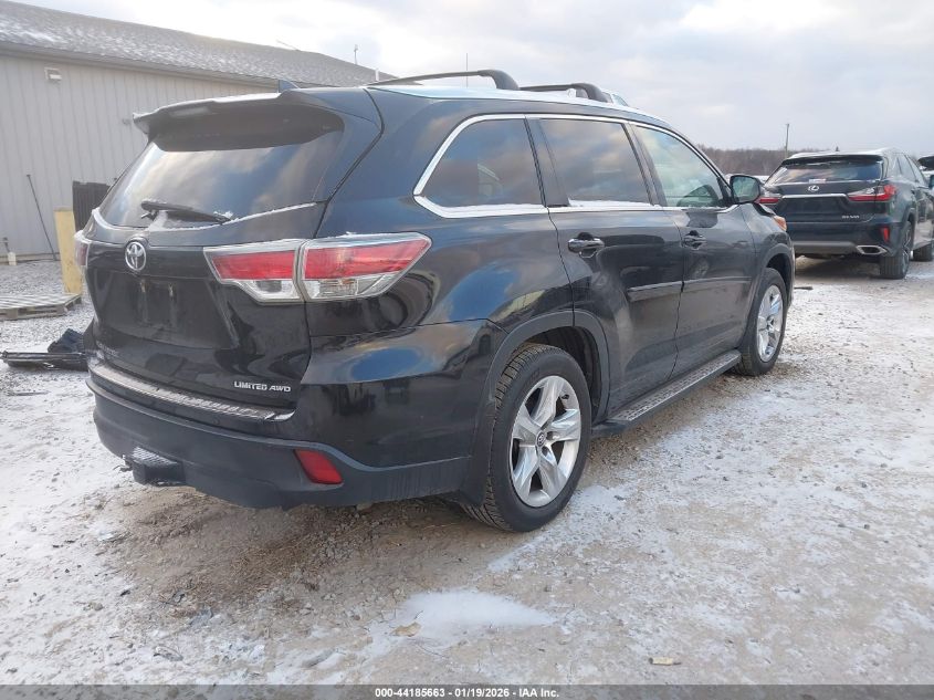 2016 Toyota Highlander Limited V6