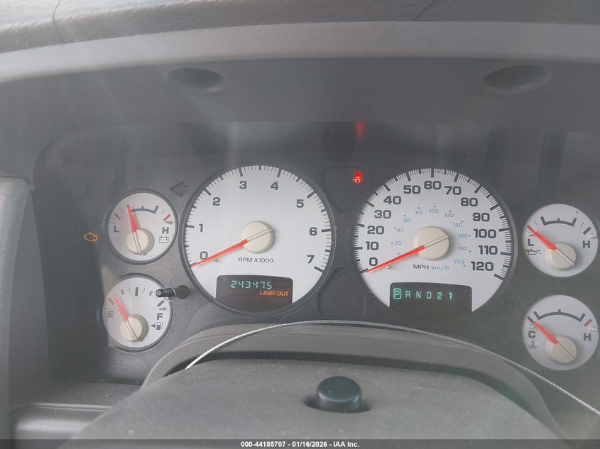 2003 Dodge Ram 2500 Slt/Laramie/St VIN: 1D7KU28D73J633907 Lot: 44185707