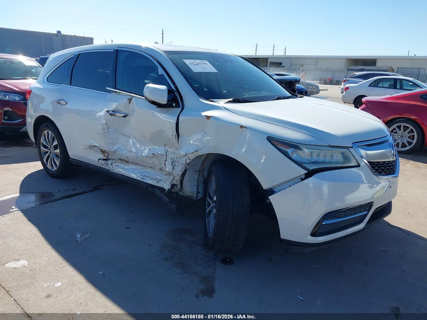 2016 Acura Mdx Technology Acurawatch Plus Packages/Technology Package