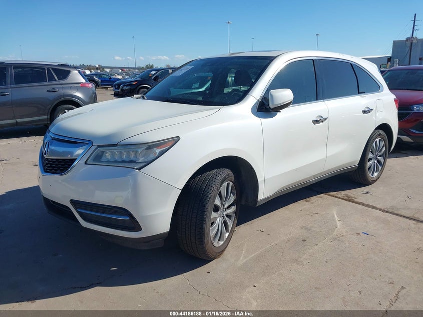 2016 Acura Mdx Technology Acurawatch Plus Packages/Technology Package
