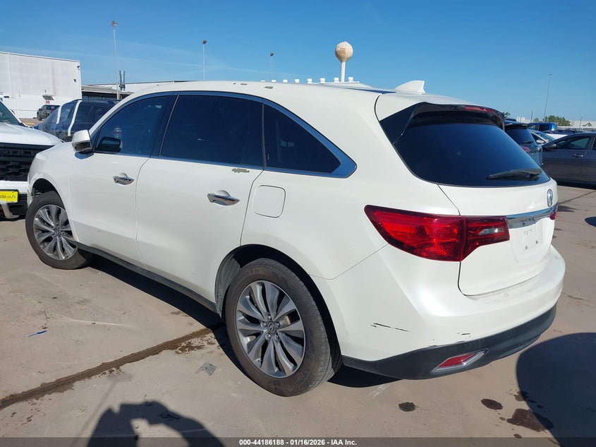 2016 Acura Mdx Technology Acurawatch Plus Packages/Technology Package