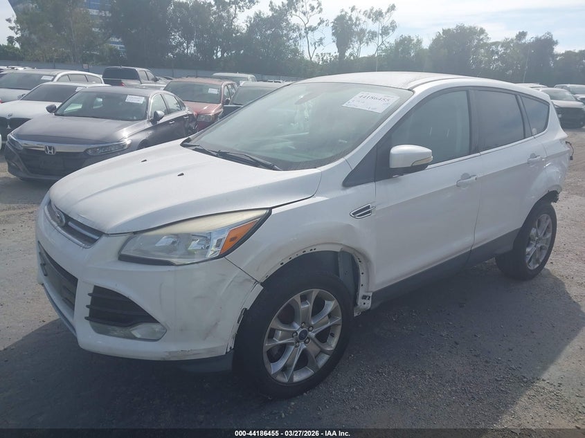 Vin: 1fmcu0h94dua14904, lot: 44682446, ford escape sel 20132