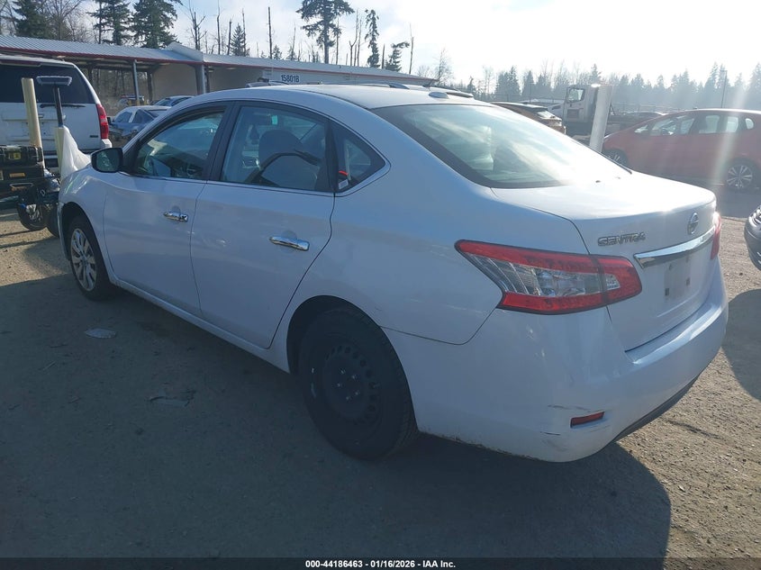 2015 Nissan Sentra Fe+ S/S/Sl/Sr/Sv