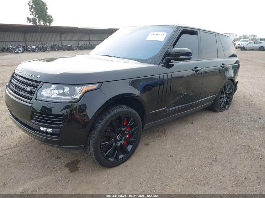 2017 Land Rover Range Rover 5.0L V8 Supercharged