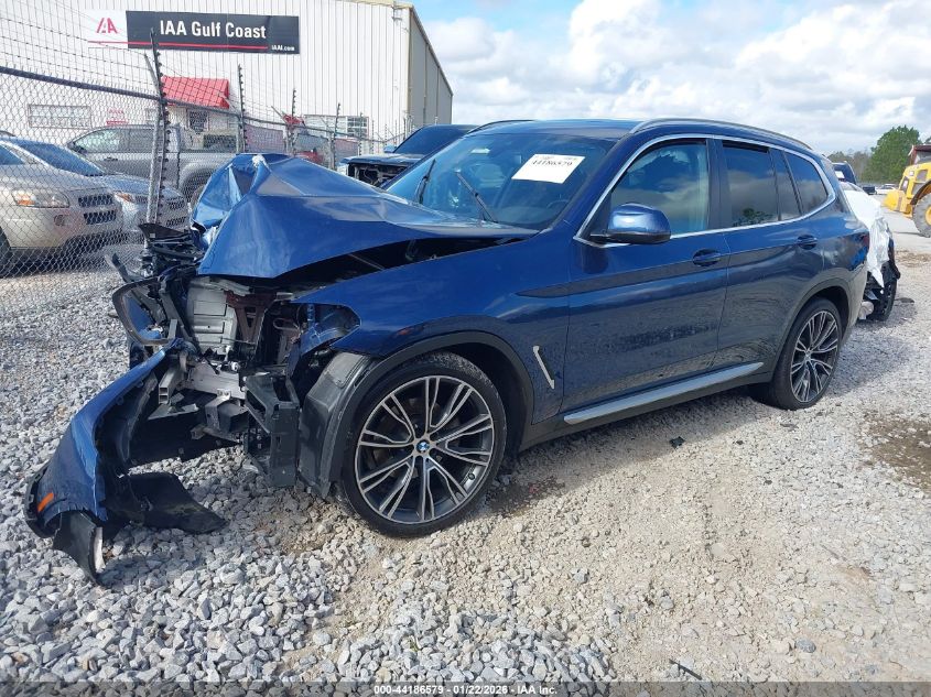 2022 BMW X3 Sdrive30I