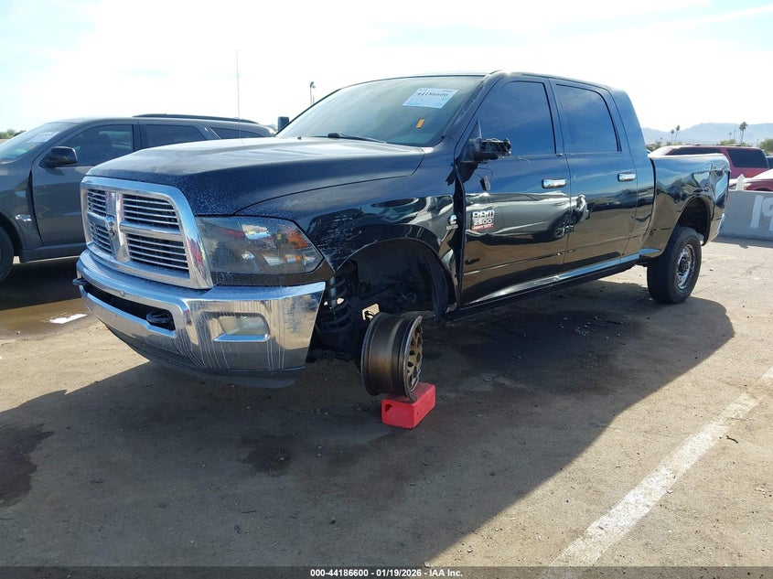 Vin: 3d7ut2hl0ag135193, lot: 44682591, dodge ram 2500 slt 20102
