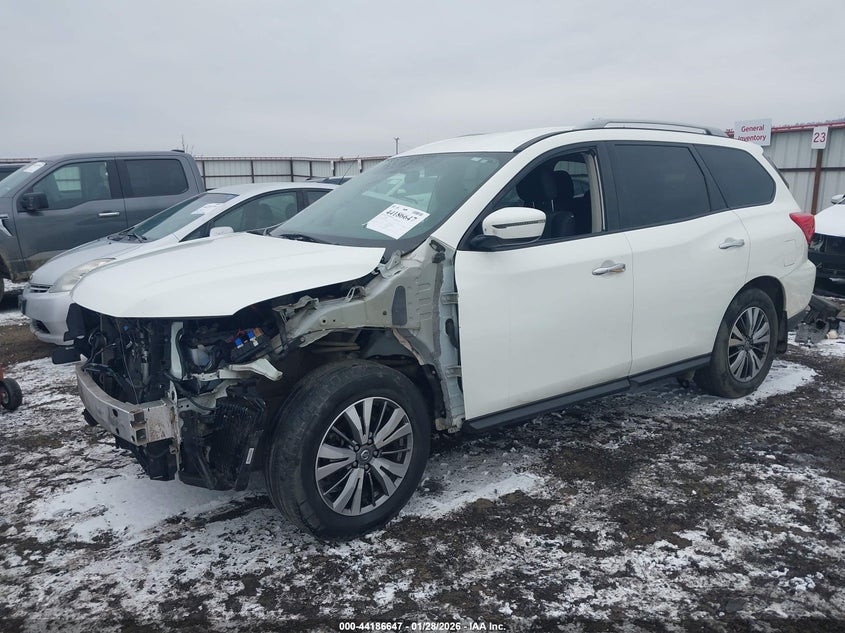 VIN 5N1DR2MNXKC621087 2019 NISSAN PATHFINDER S