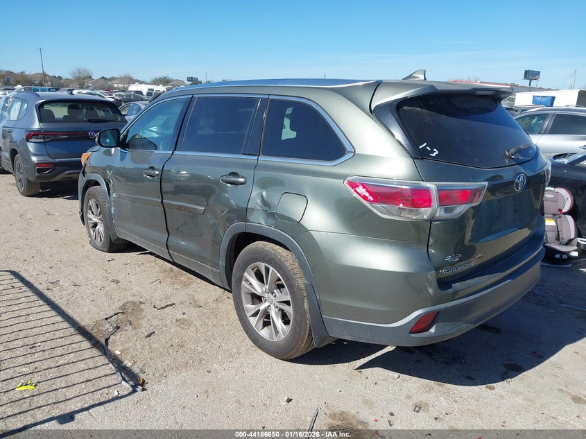 2014 Toyota Highlander Xle V6