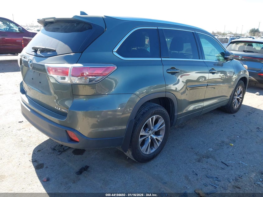 2014 Toyota Highlander Xle V6