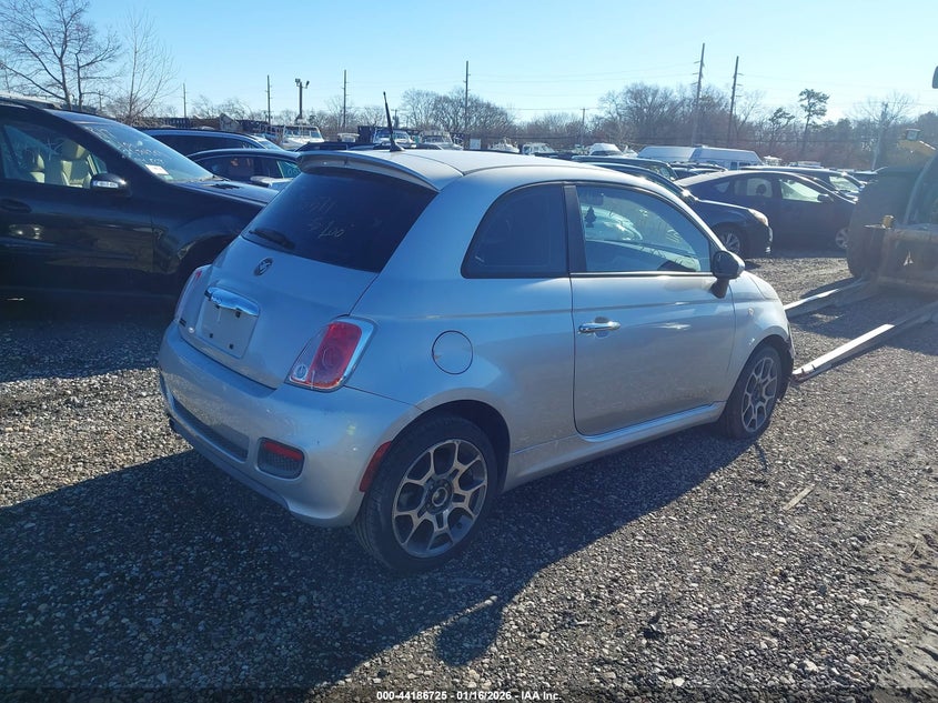 2012 Fiat 500 Sport