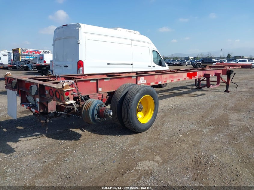 1989 FRUEHAUF CONTAINER CHASSIS auction photo 4