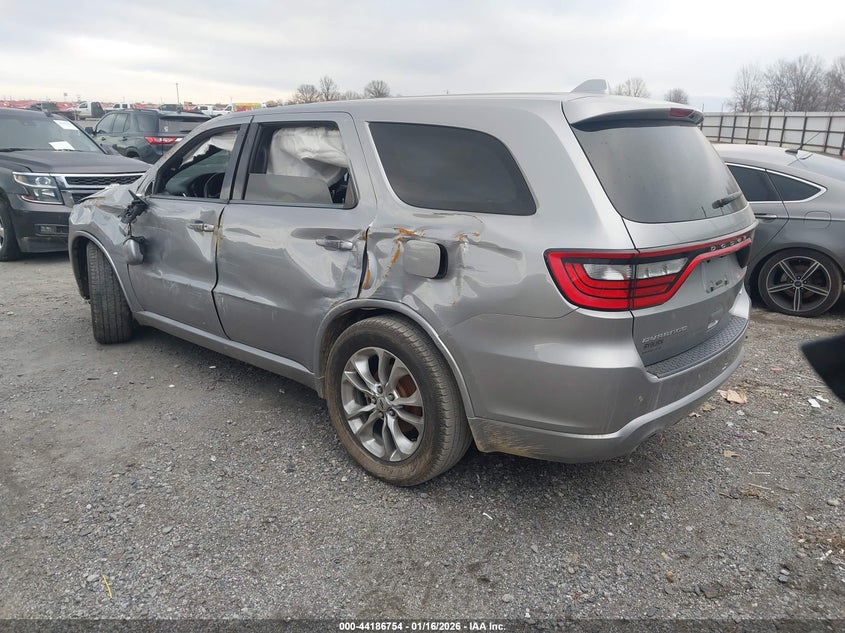 Vin: 1c4rdhdgxkc662932, lot: 44682745, dodge durango gt plus rwd 20193