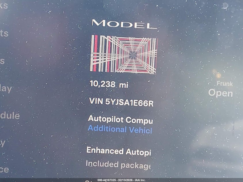2024 TESLA MODEL S HATCHBACK ELECTRIC