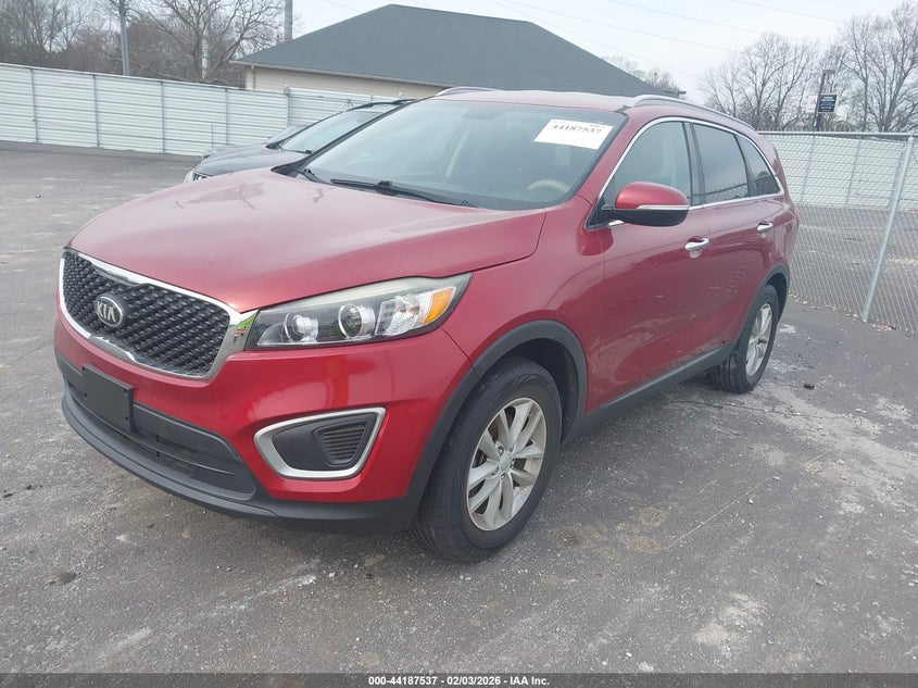 Vin: 5xypg4a58hg197730, lot: 44683528, kia sorento 3.3l lx 20172