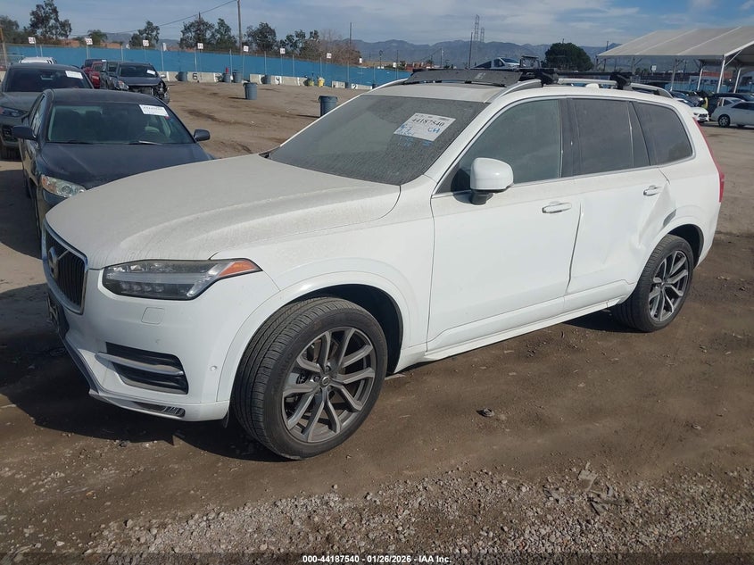 Vin: yv4a22pkxh1136320, lot: 44683531, volvo xc90 t6 momentum 20172