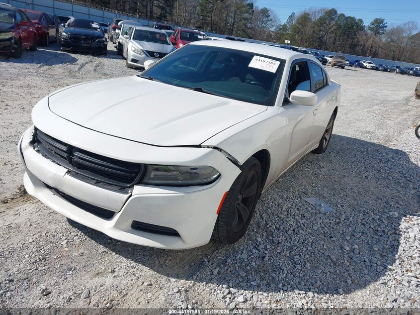 Vin: 2c3cdxbg8fh725133, lot: 44683586, dodge charger se 20152