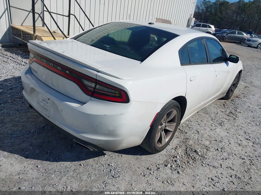 Vin: 2c3cdxbg8fh725133, lot: 44683586, dodge charger se 20154