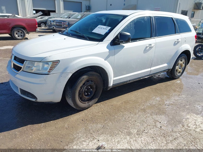 2010 Dodge Journey, Left & Right Side, IAAI, VIN 3D4PG4FB7AT154819 — photo 2
