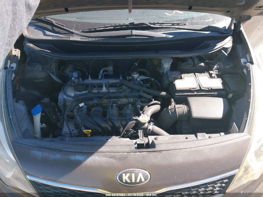 2016 Kia Rio Ex VIN: KNADN4A37G6627642 Lot: 44187661