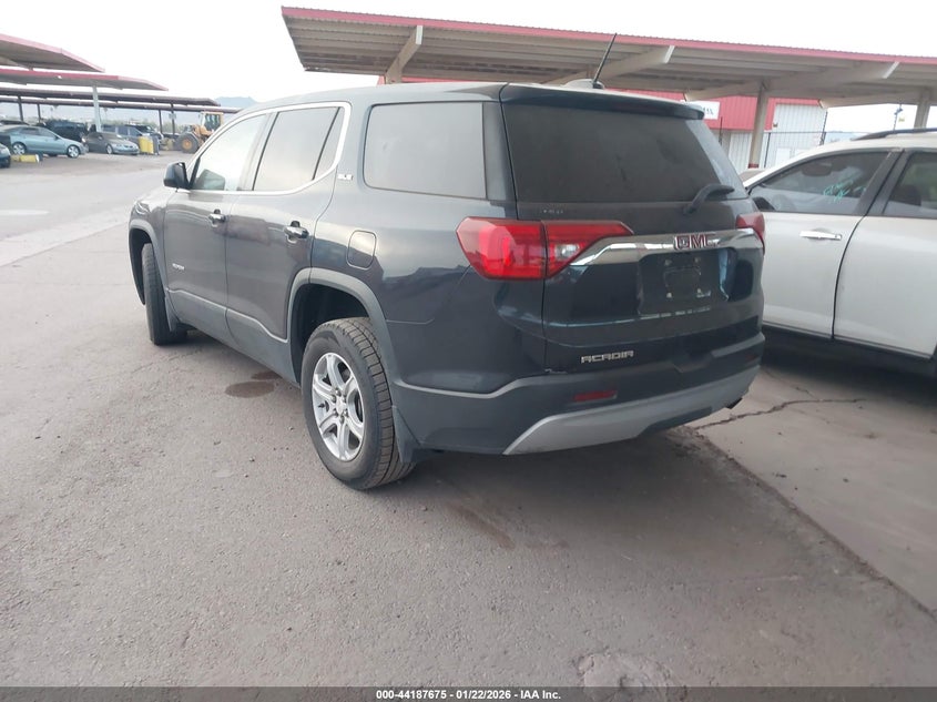 Vin: 1gkknkla5hz153625, lot: 44683676, gmc acadia sle-1 20173