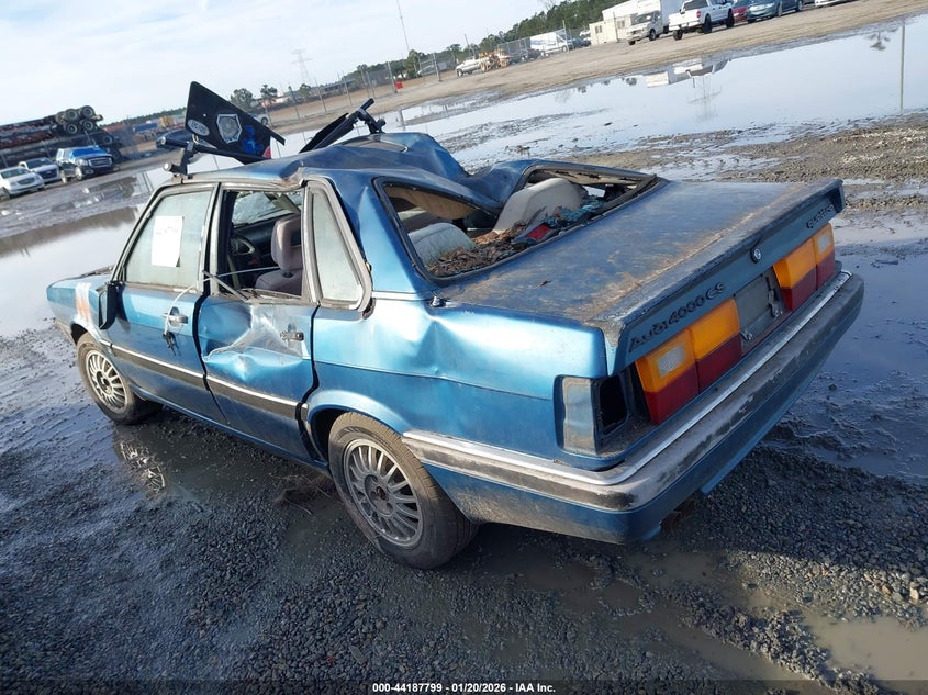1986 Audi 4000 S Quattro