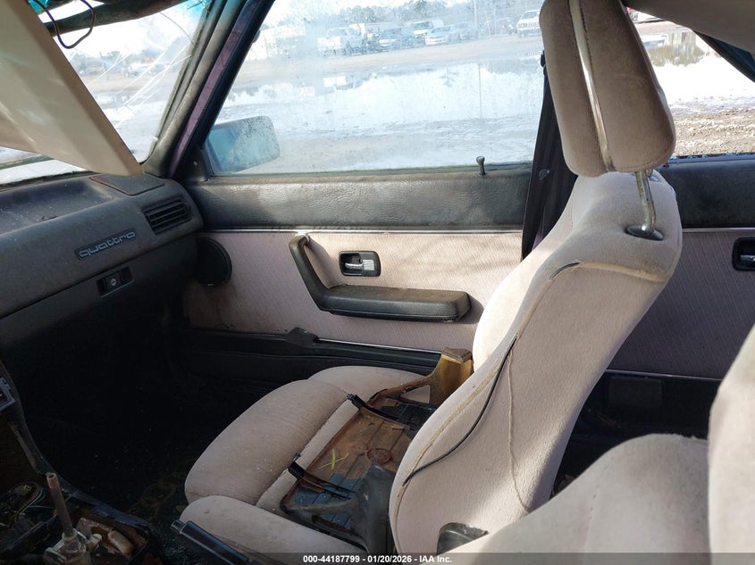 1986 Audi 4000 S Quattro