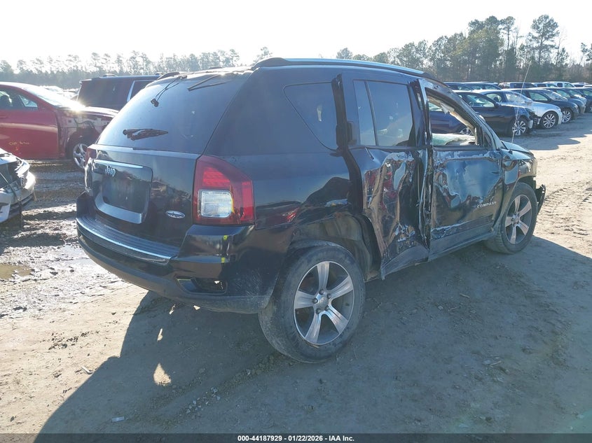 Vin: 1c4njdeb5gd730428, lot: 44683930, jeep compass high altitude edition 20164
