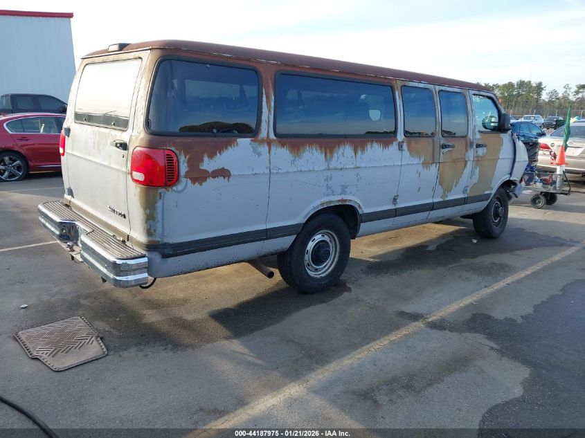 2000 Dodge Ram Wagon 3500