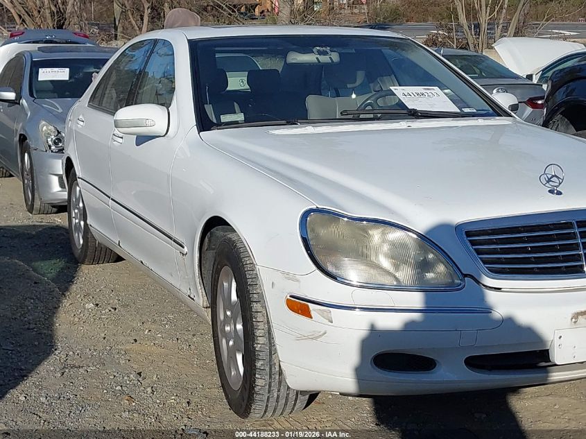 2001 Mercedes-Benz S 430 VIN: WDBNG70J41A181536 Lot: 44188233