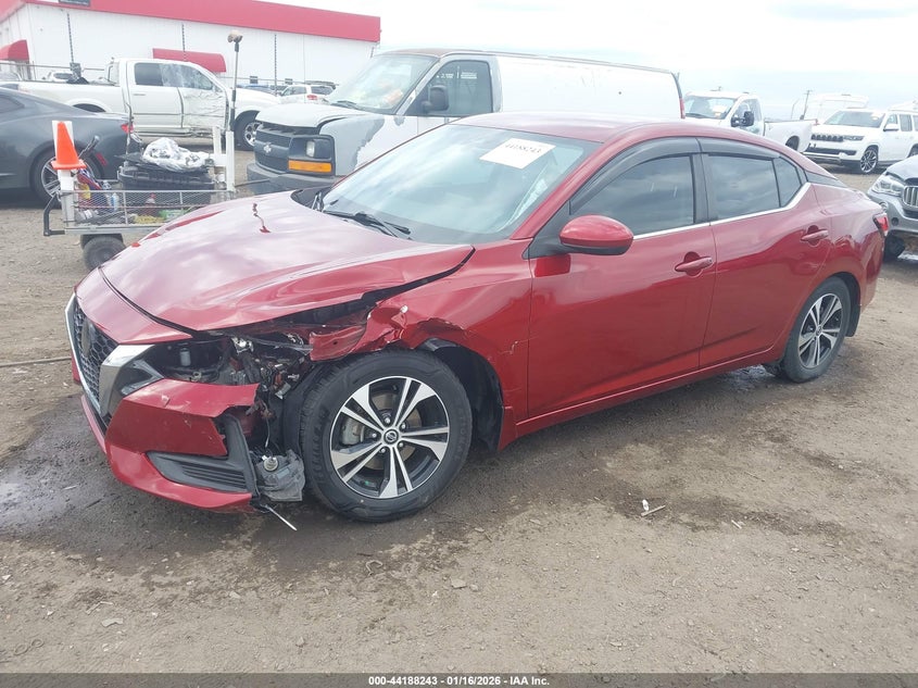 2021 Nissan Sentra Sv Xtronic Cvt