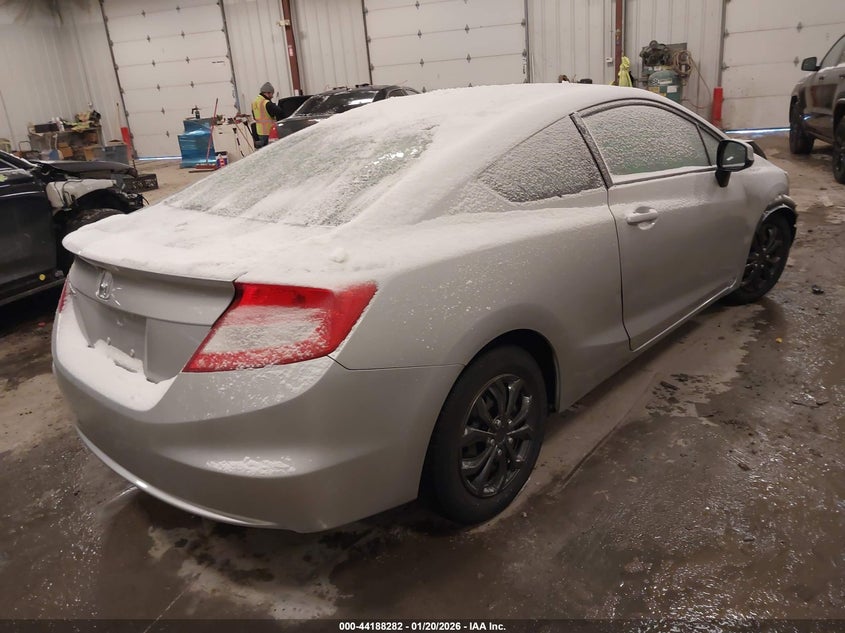 2012 Honda Civic 1.8 Lx silver Lot 111044188282 Vin 2HGFG3B56CH561692