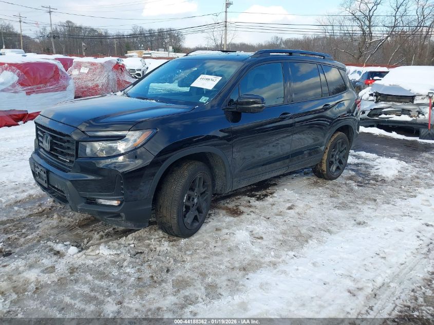 2025 Honda Passport Awd Black