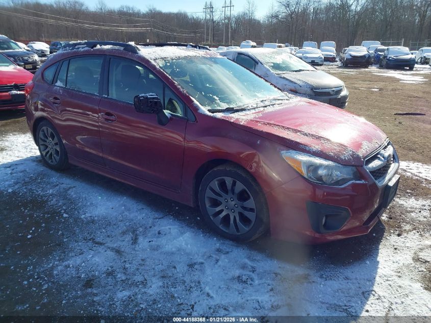 2014 Subaru Impreza 2.0I Sport Premium