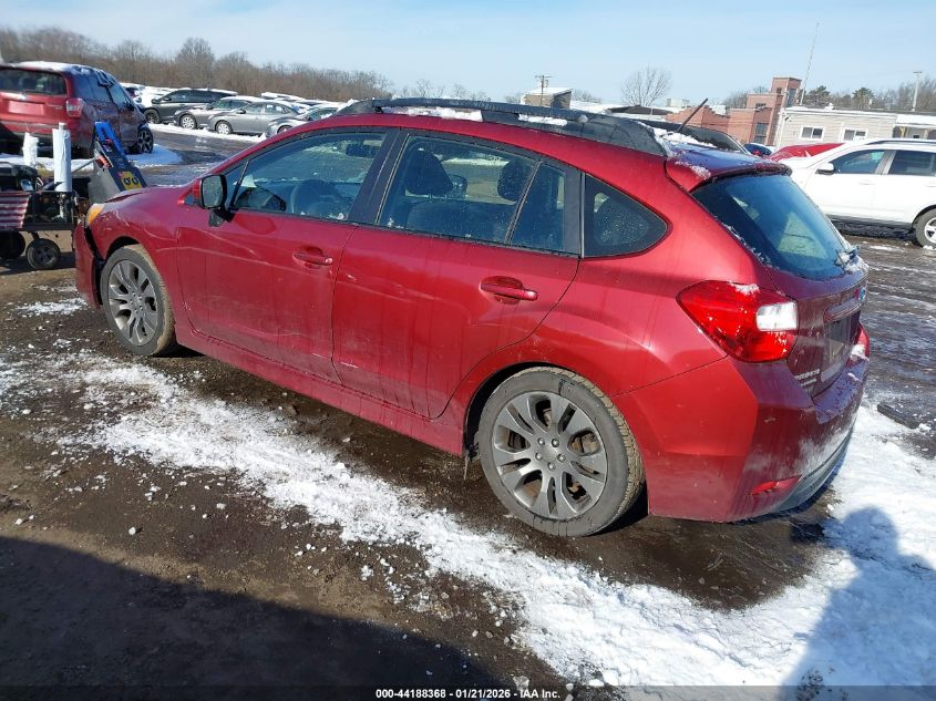 2014 Subaru Impreza 2.0I Sport Premium