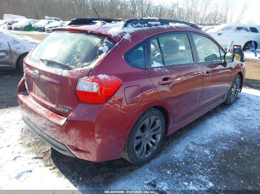 2014 Subaru Impreza 2.0I Sport Premium