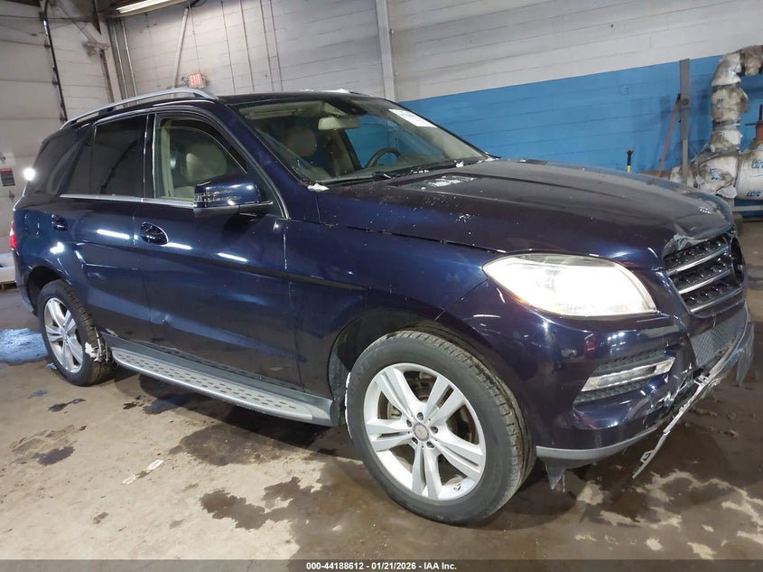 2013 Mercedes-Benz Ml 350 4Matic