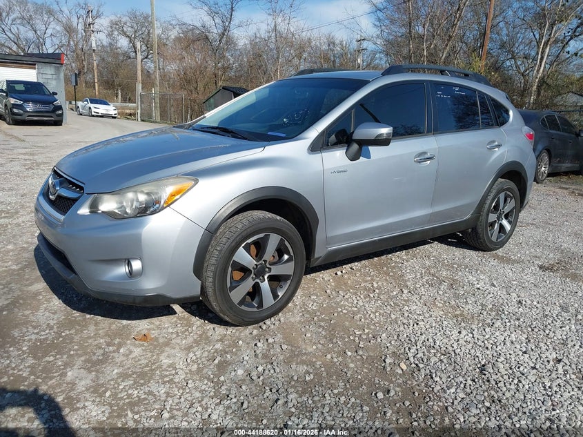 Vin: jf2gpbpcxfh246216, lot: 44684621, subaru xv crosstrek hybrid touring 20152