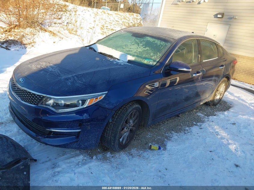2017 Kia Optima Ex 5XXGU4L3XHG170411 photo 1
