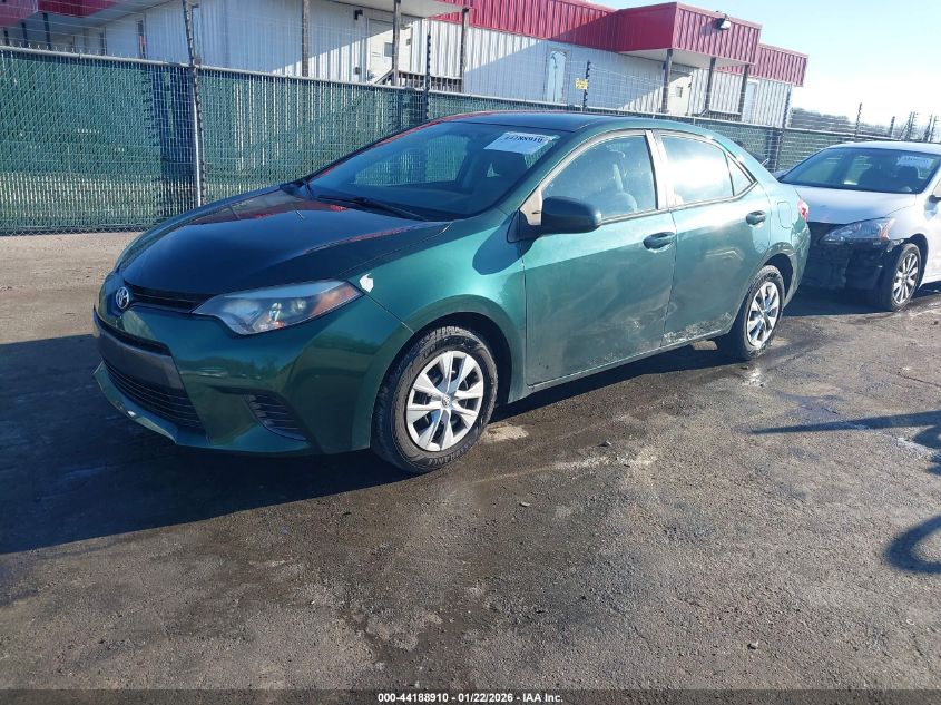 2016 Toyota Corolla Le Eco