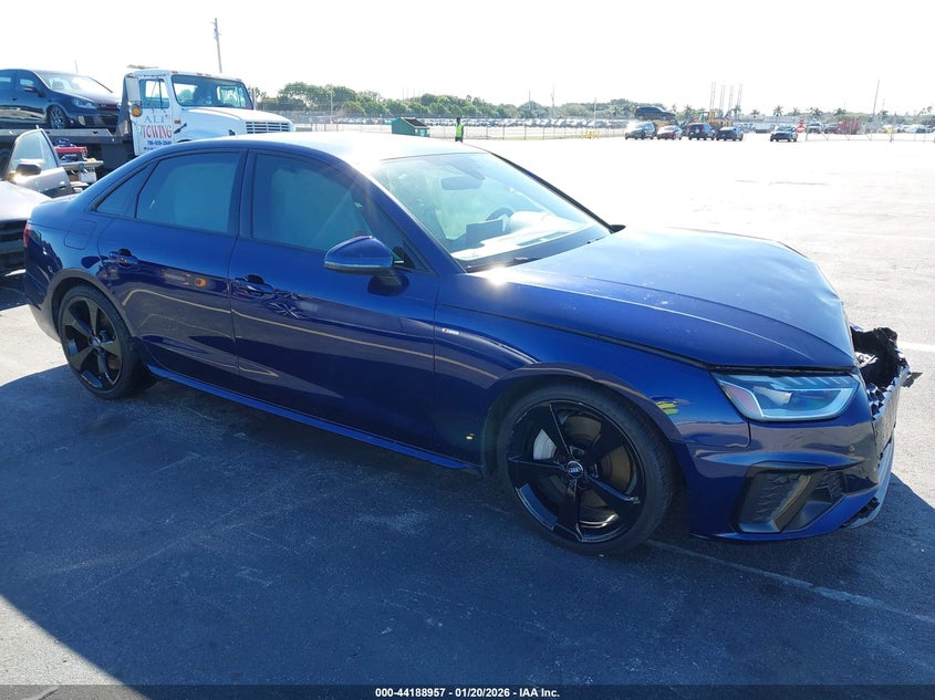 VIN WAUEAAF48MN001826 2021 AUDI A4 PREMIUM PLUS 45 TFSI S LINE QUATTRO S TRONIC