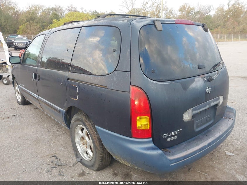 1999 Nissan Quest Gle/Gxe/Se