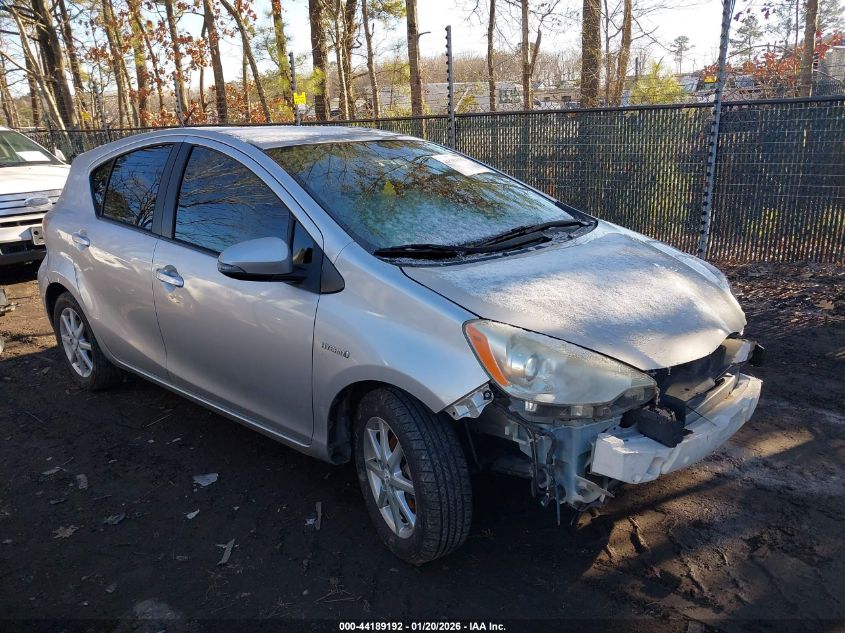 2013 Toyota Prius C Three