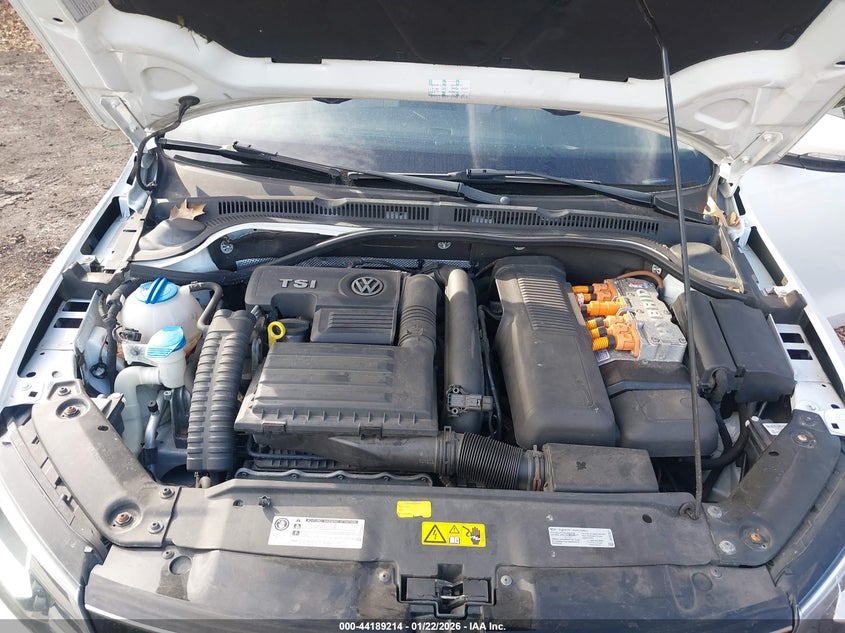 2013 Volkswagen Jetta Hybrid Sel Premium VIN: 3VW637AJ3DM287545 Lot: 44189214